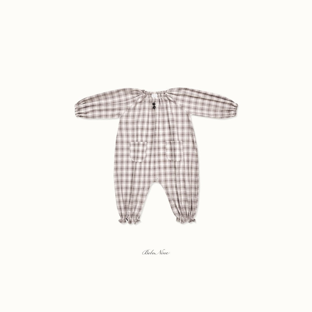 ［bebenine］Elin Check Suit