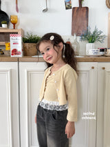 ［second moment］Smoodie cardigan & camisole set