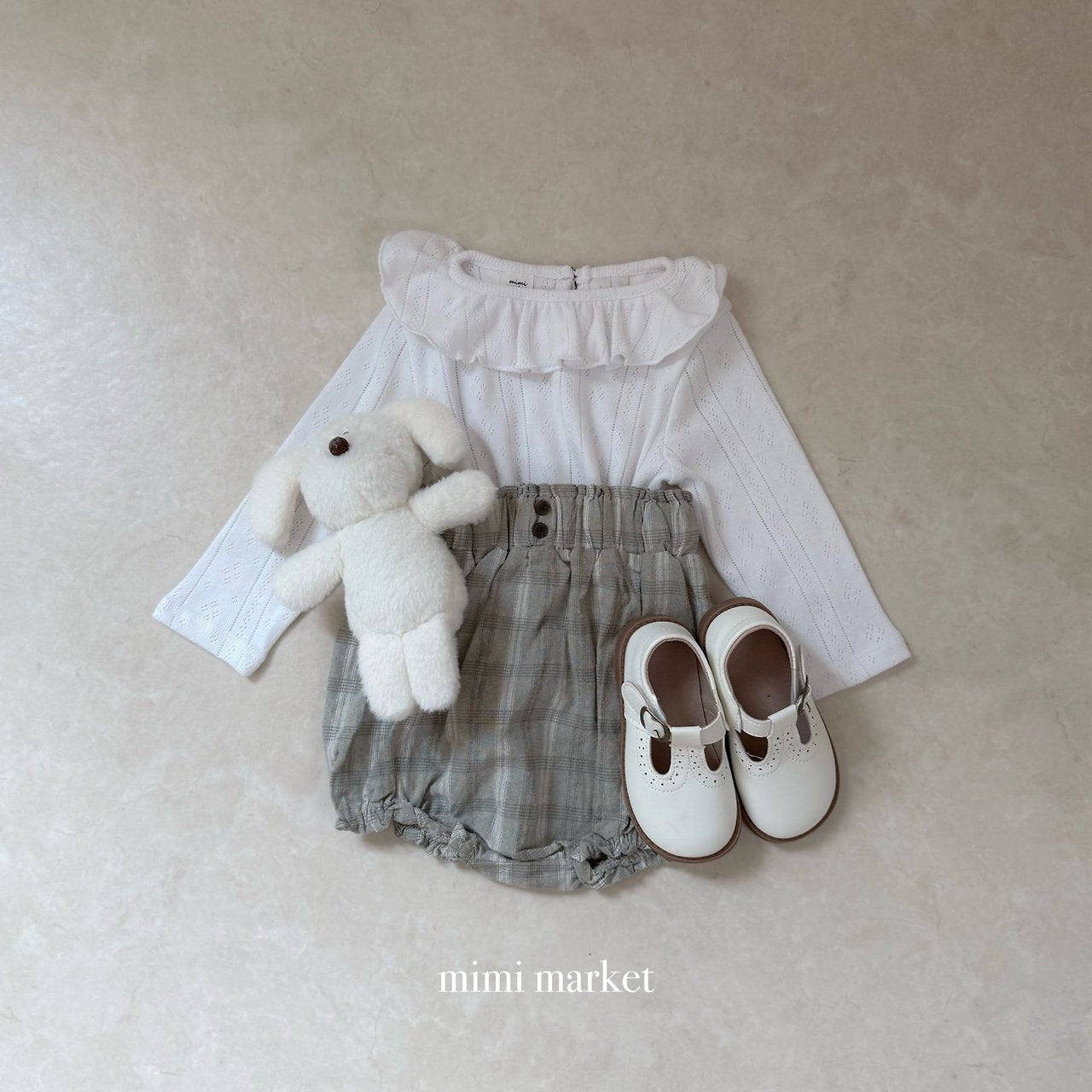 ［mimi market］Ginger check bloomer