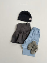 ［minirobe］Dia denim pants