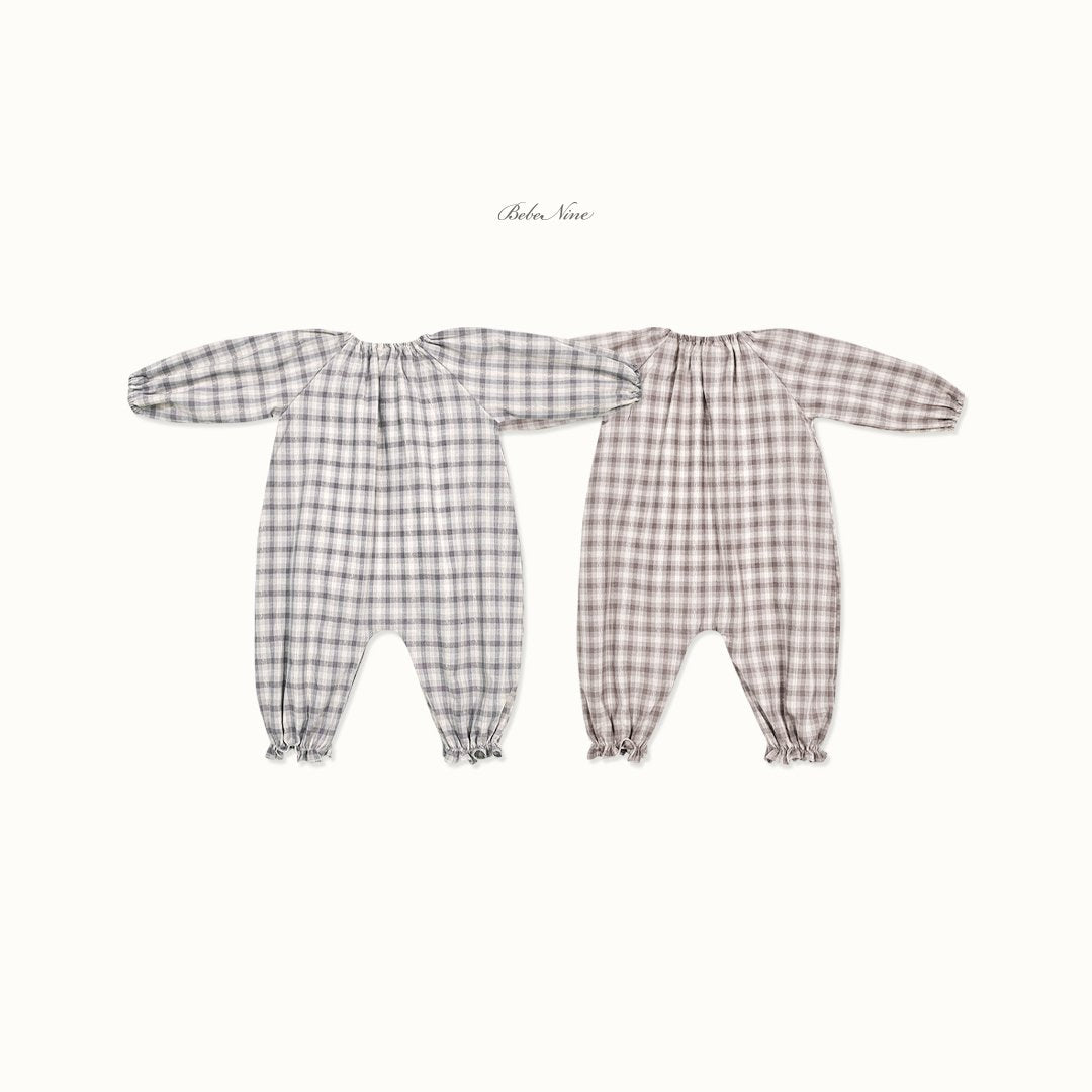 ［bebenine］Elin Check Suit