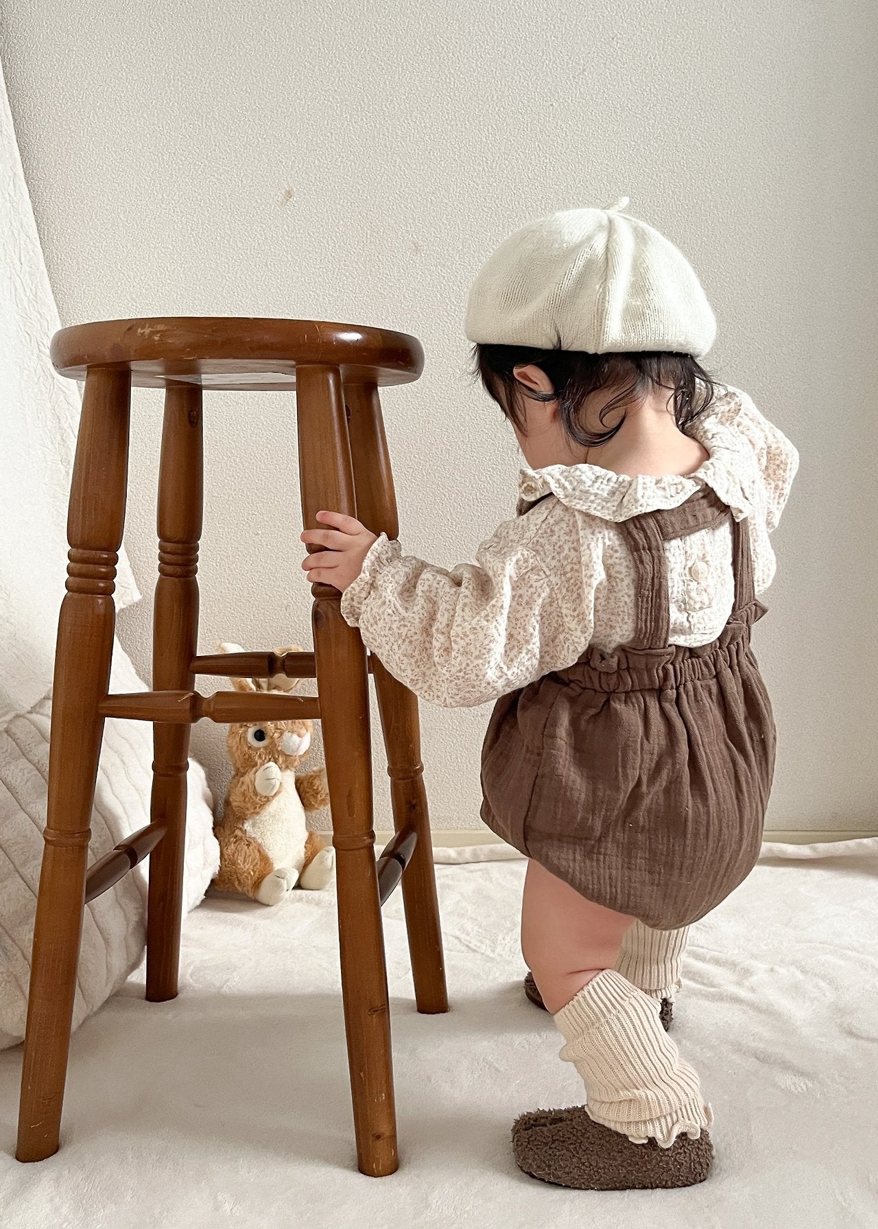 ［mimi market］Flour color blouse