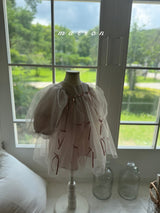 ［marron］Ribbon dress