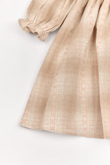 ［The beige］Smock Dress