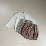［mimi market］Ginger check bloomer
