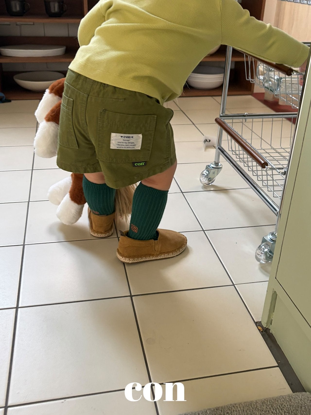 ［con］Warm tone short pants