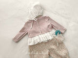 ［valubebe］Frill lace bonnet (baby)