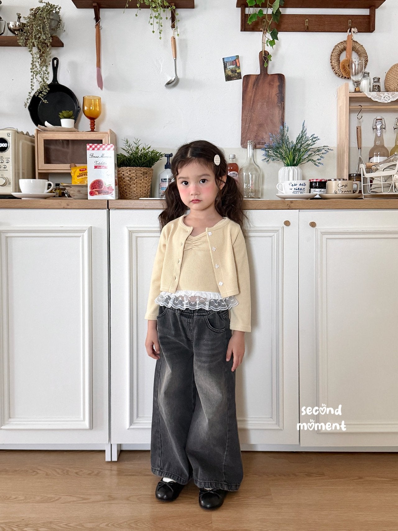 ［second moment］Muse denim pants