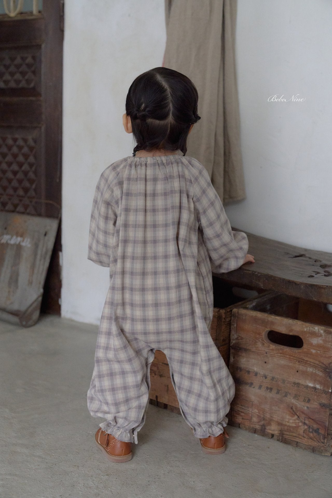 ［bebenine］Elin Check Suit