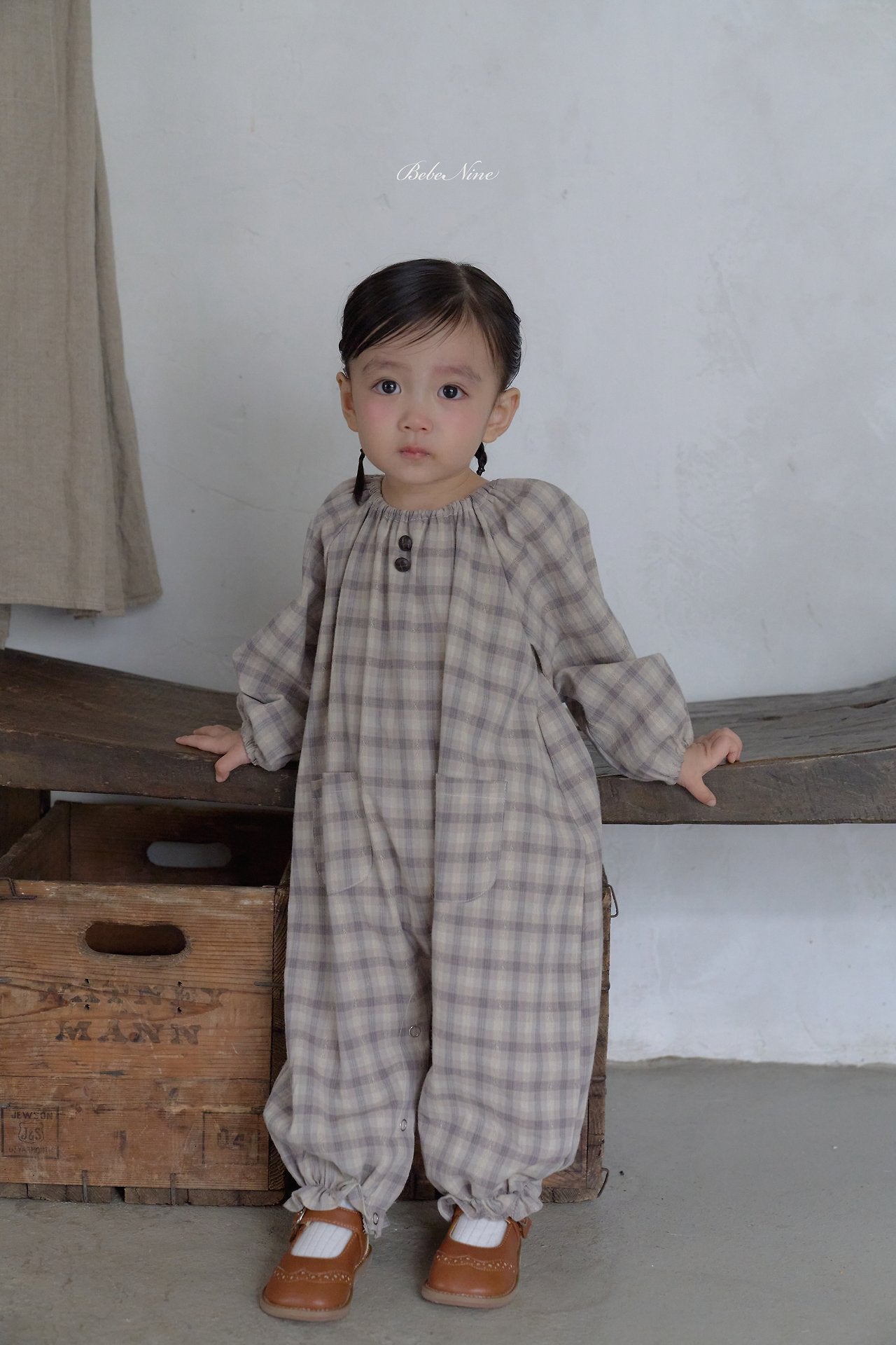 ［bebenine］Elin Check Suit