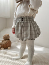 ［mimi market］Ginger check bloomer