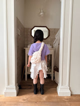 ［comma］Unbalance layered frill skirt