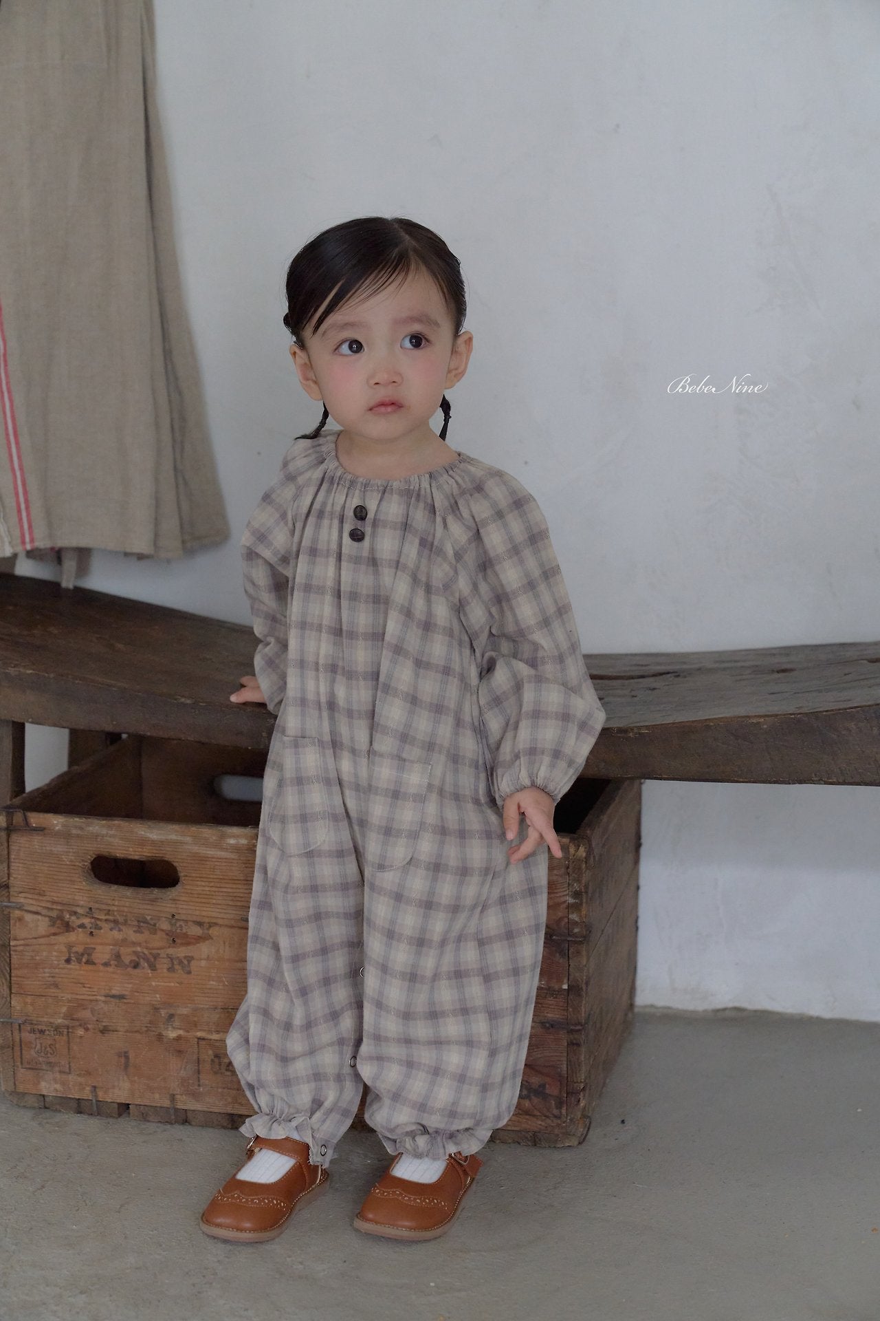 ［bebenine］Elin Check Suit