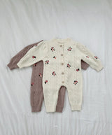 ［azalea］Love flower knit suit (baby)