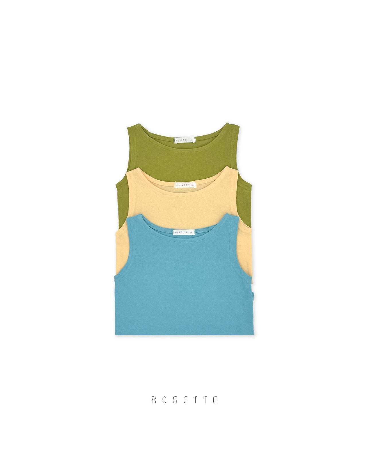 ［ROSETTE］Cony sleeveless tops