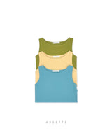 ［ROSETTE］Cony sleeveless tops
