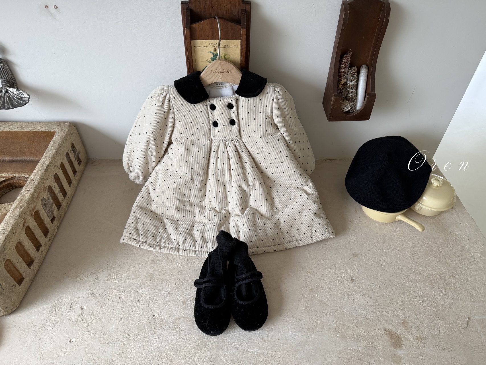 ［OREN］Noel sailor padding one-piece (2oz)