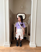 ［comma］Unbalance layered frill skirt