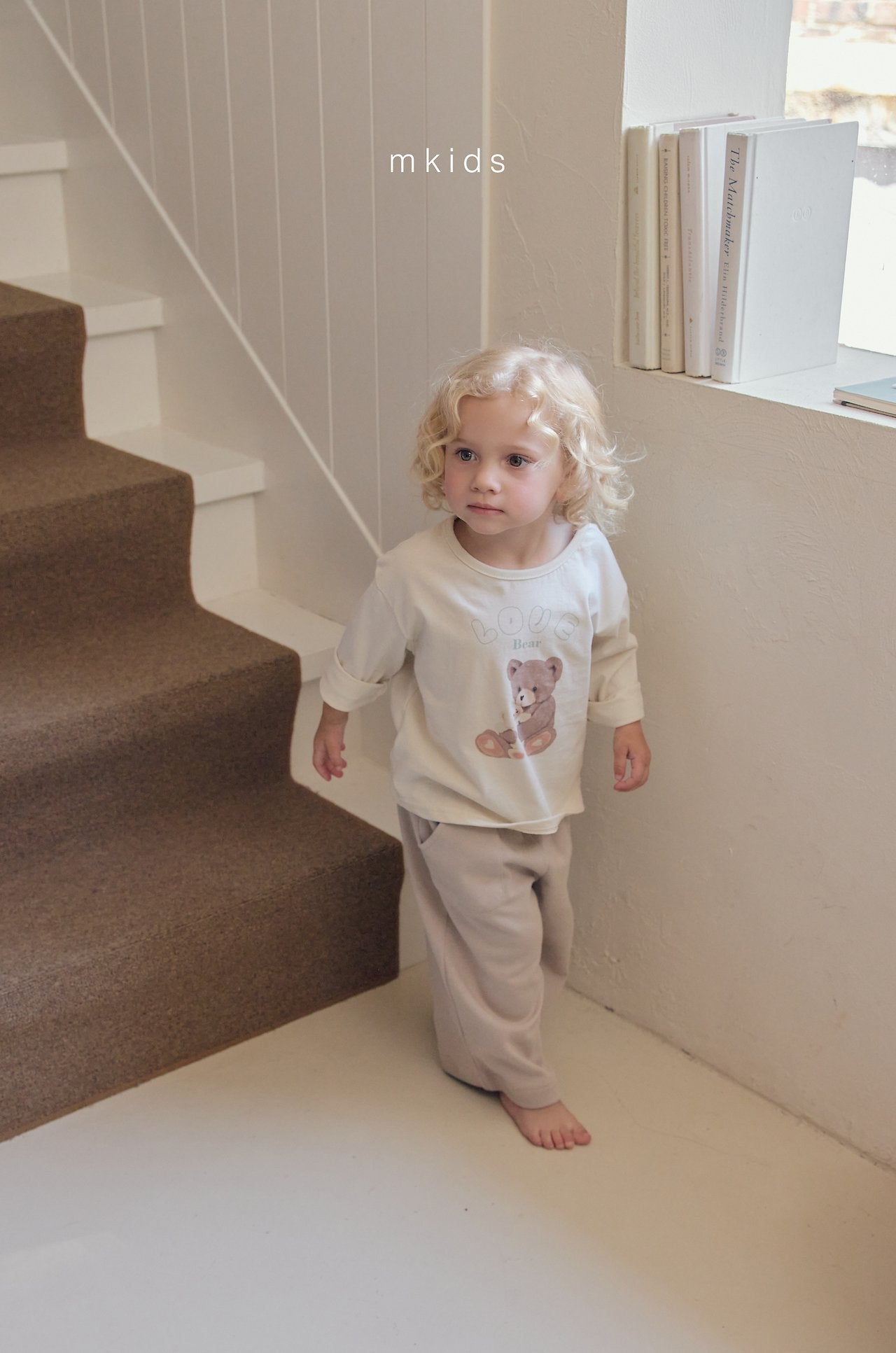 ［mkids］Natural pants