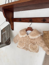 ［marron］Heart fur jacket