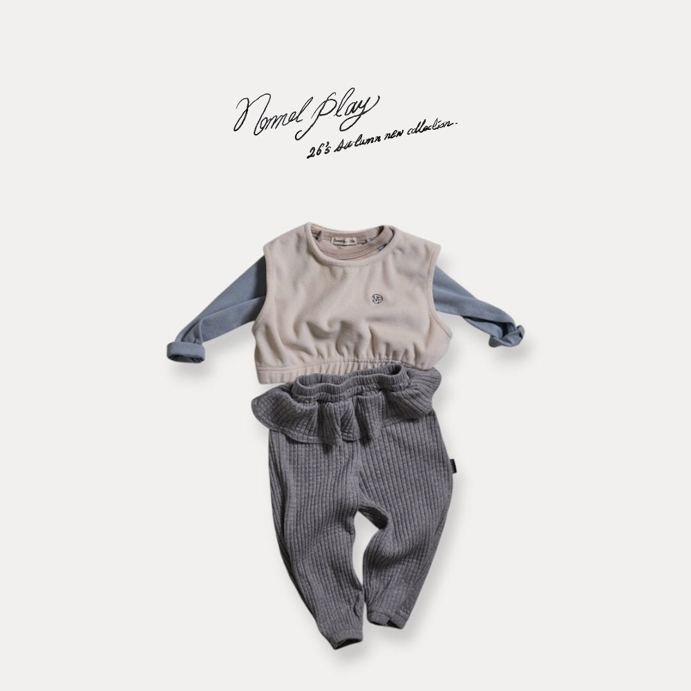 ［normalplay］Mari Shirring Jogger Pants
