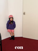 ［con］Check short pants