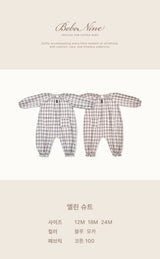 ［bebenine］Elin Check Suit