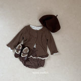 ［mimi market］Check lace bloomer