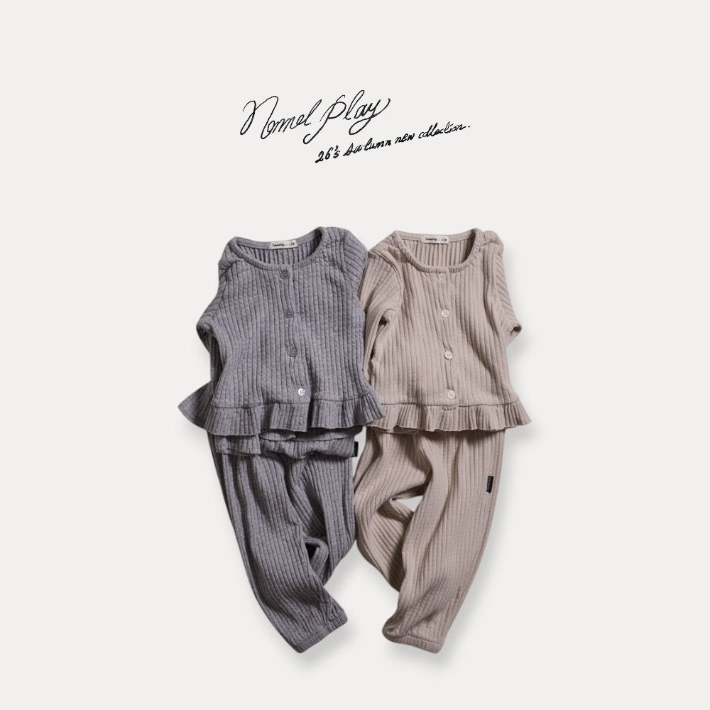 ［normalplay］Mari Shirring Jogger Pants
