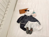 ［valubebe］Frill lace bonnet (baby)
