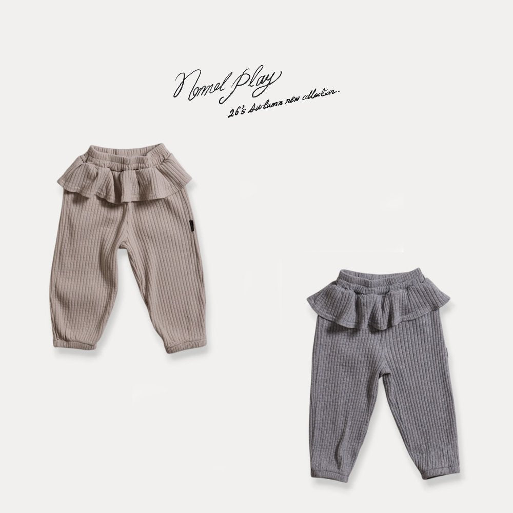 ［normalplay］Mari Shirring Jogger Pants