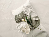 ［valubebe］Frill lace bonnet (baby)