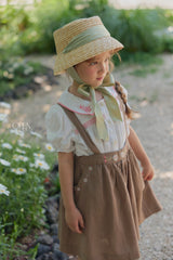 ［OREN］Suet ribbon rattan hat