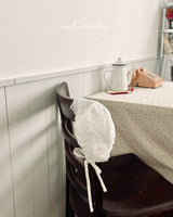 ［valubebe］Frill lace bonnet (baby)