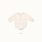 ［bebenine］Bimbo Waffle Rompers