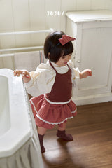 ［jujua］Candy check mini skirt