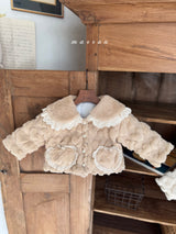 ［marron］Heart fur jacket