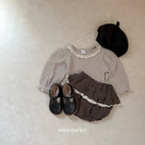 ［mimi market］Check lace bloomer