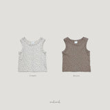 ［MELMEL］Stitch flower tank