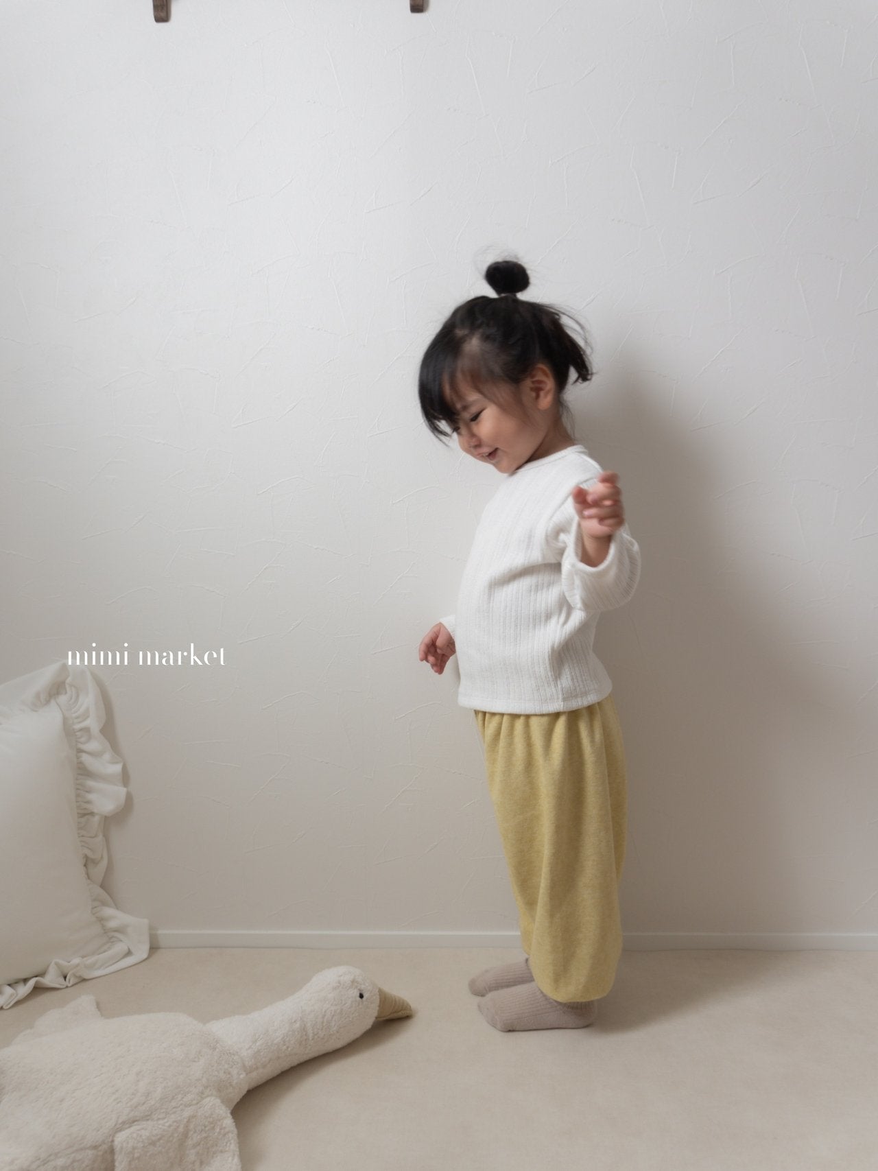 ［mimi market］Terry jogger pants