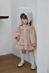 ［marron］Ribbon bonnet