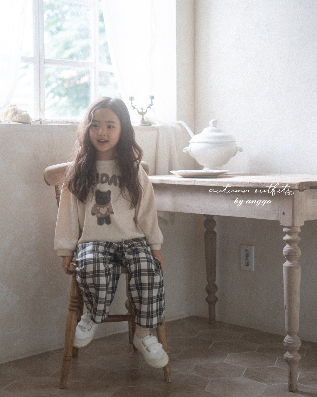 ［anggo］Chex pants