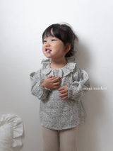 ［mimi market］Flour color blouse