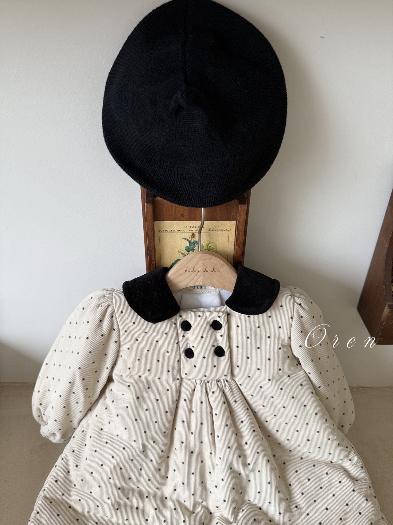 ［OREN］Noel fleece beret