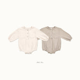［bebenine］Bimbo Waffle Rompers
