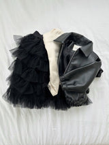 ［azalea］Pie leather jacket (kids)