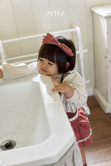 ［jujua］Candy check mini skirt