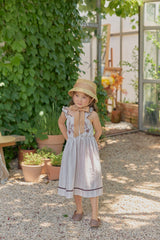 ［OREN］Suet ribbon rattan hat