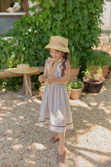 ［OREN］Suet ribbon rattan hat
