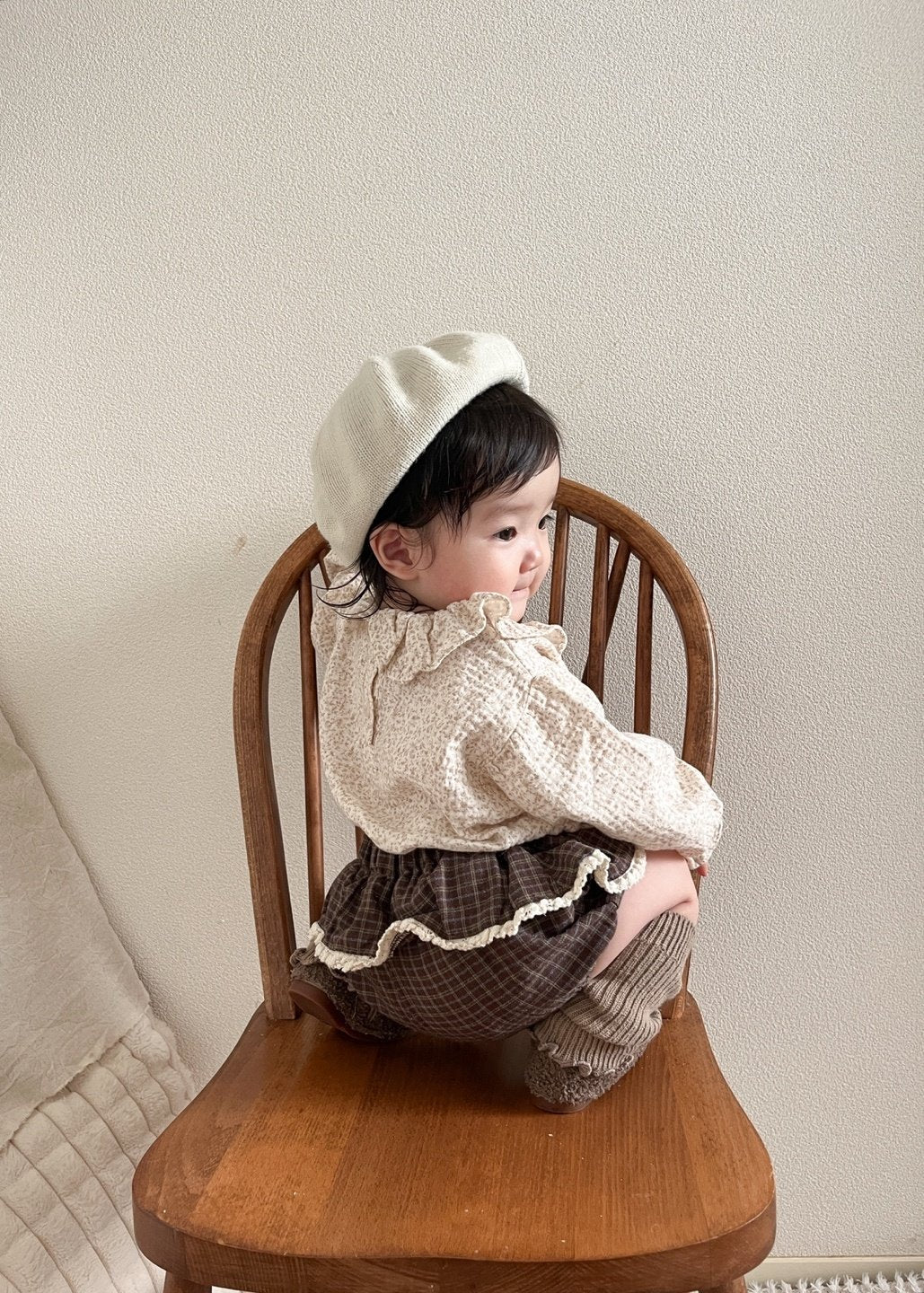 ［mimi market］Check lace bloomer